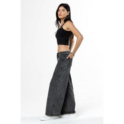 Miss Fleur Wide Leg Jeans