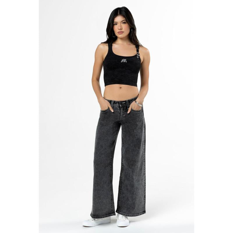 Miss Fleur Wide Leg Jeans